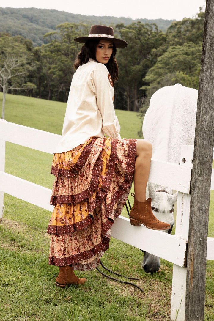 Silvana Skirt Wildflower Spice