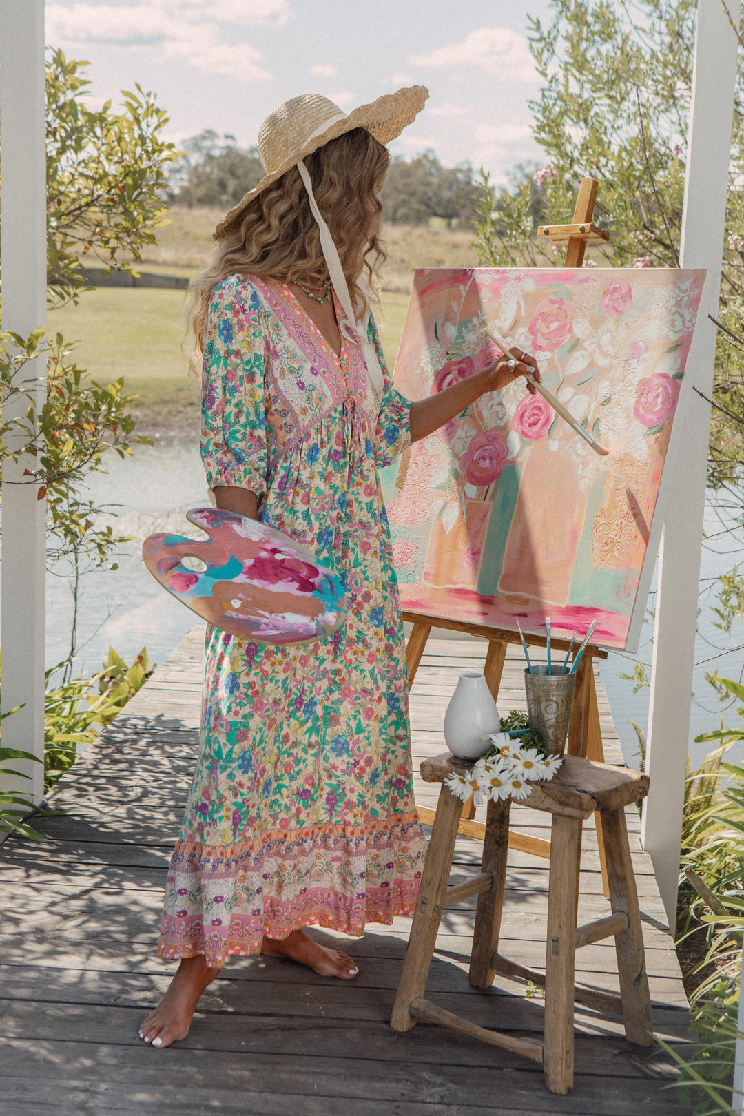 Stevie Maxi Dress - Poet