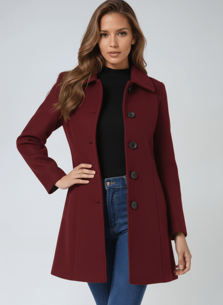 Grace | WOMEN’S WINTER COAT WITH A SINGLE BUTTON