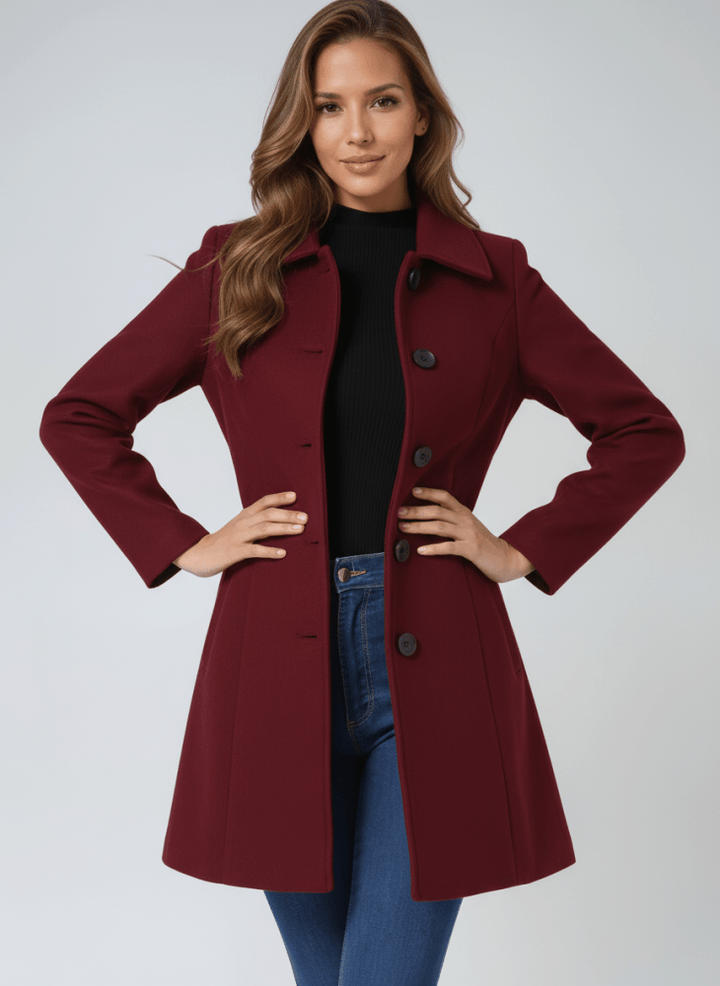 Grace | WOMEN’S WINTER COAT WITH A SINGLE BUTTON