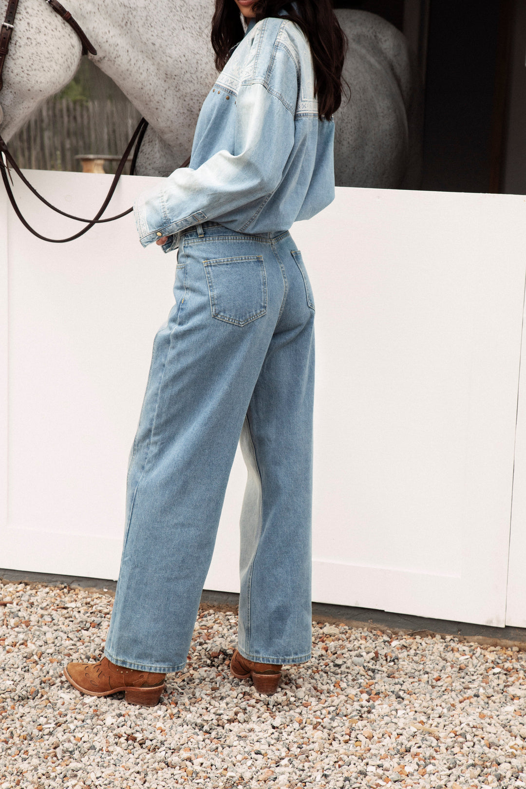 Wild One Two Tone Jean
