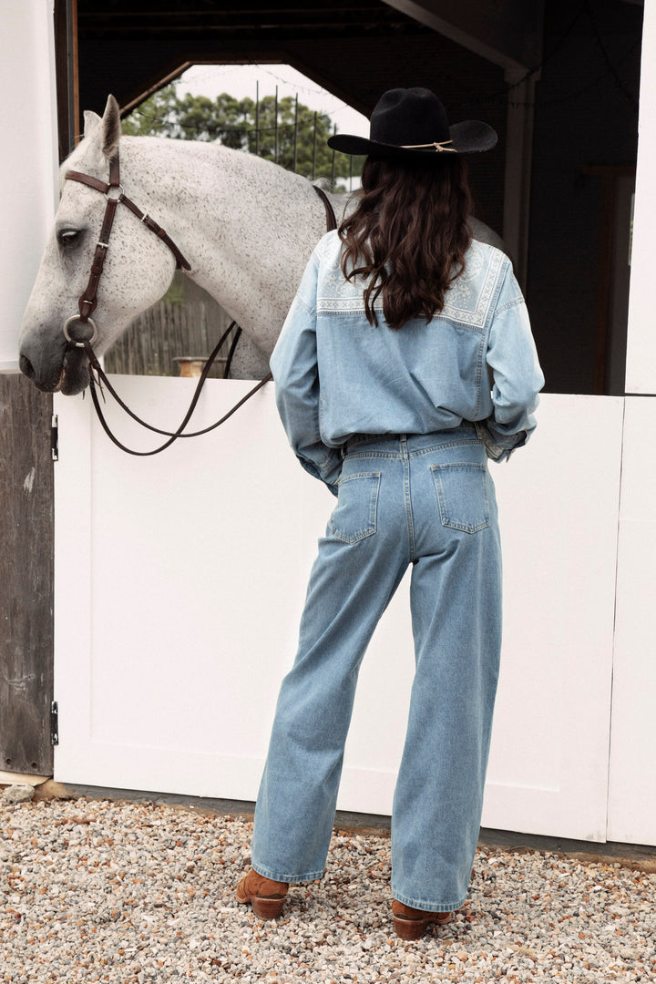 Wild One Two Tone Jean