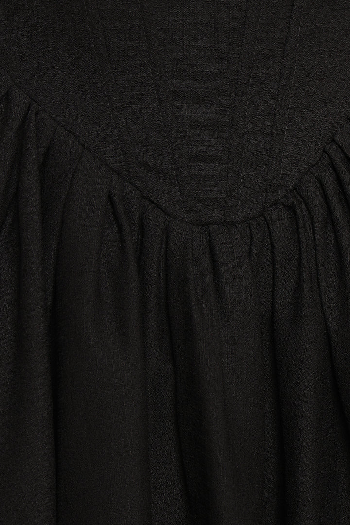 Acton Mini Dress - Black
