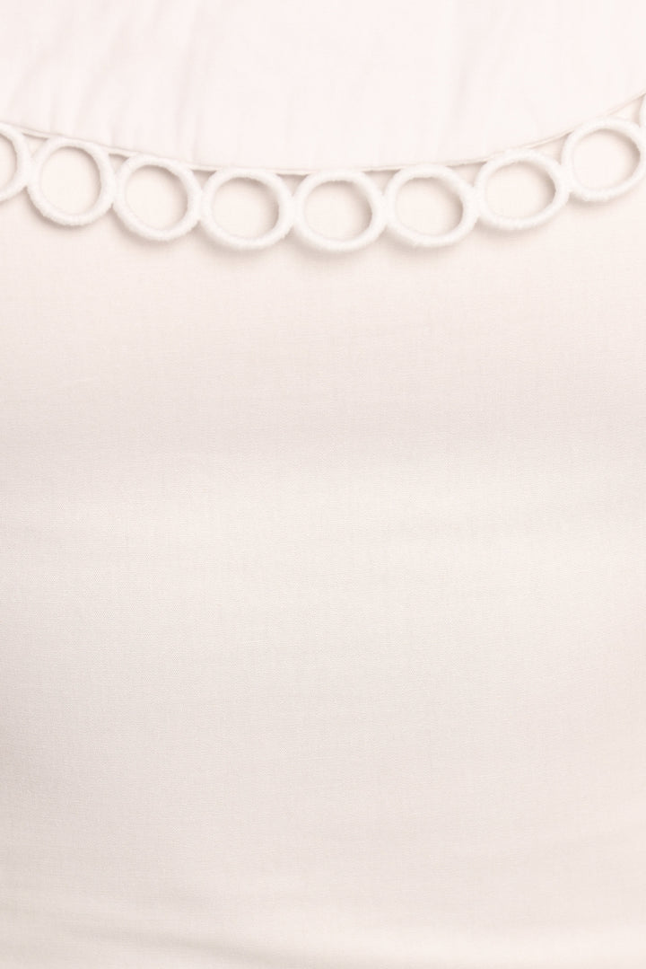 Alia Mini Dress - White