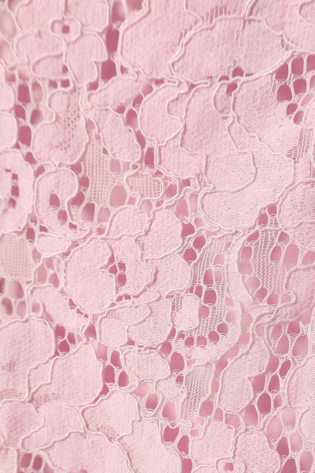 Allegra Lace Midi Dress - Pink