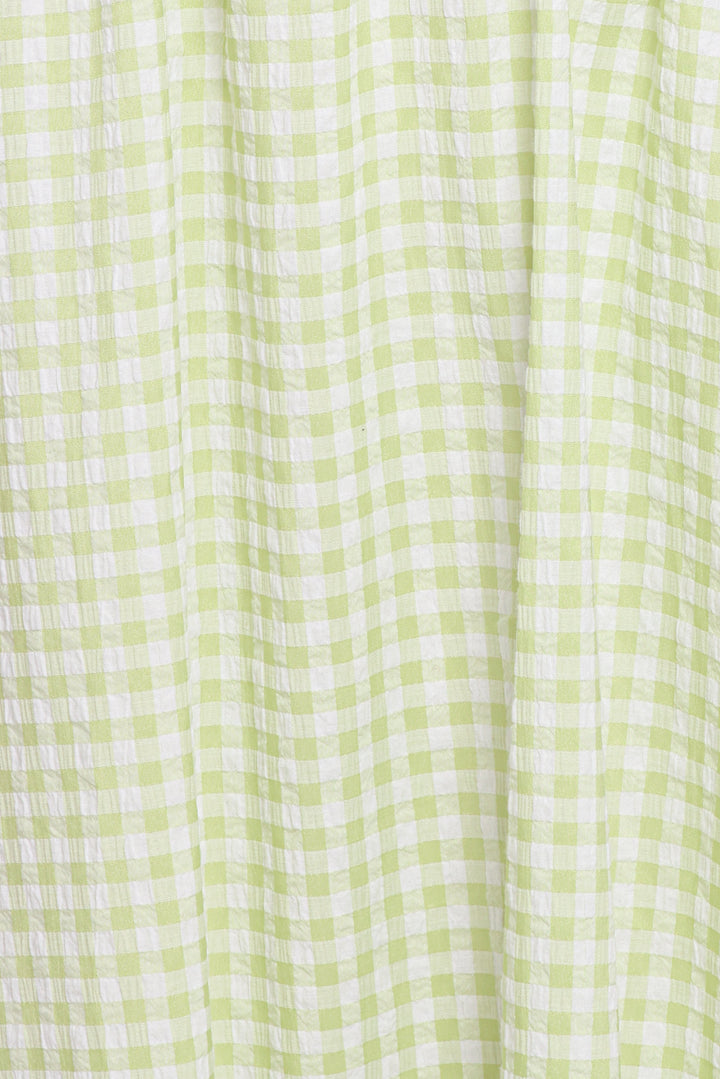 Amberlyn Maxi Dress - Green Gingham