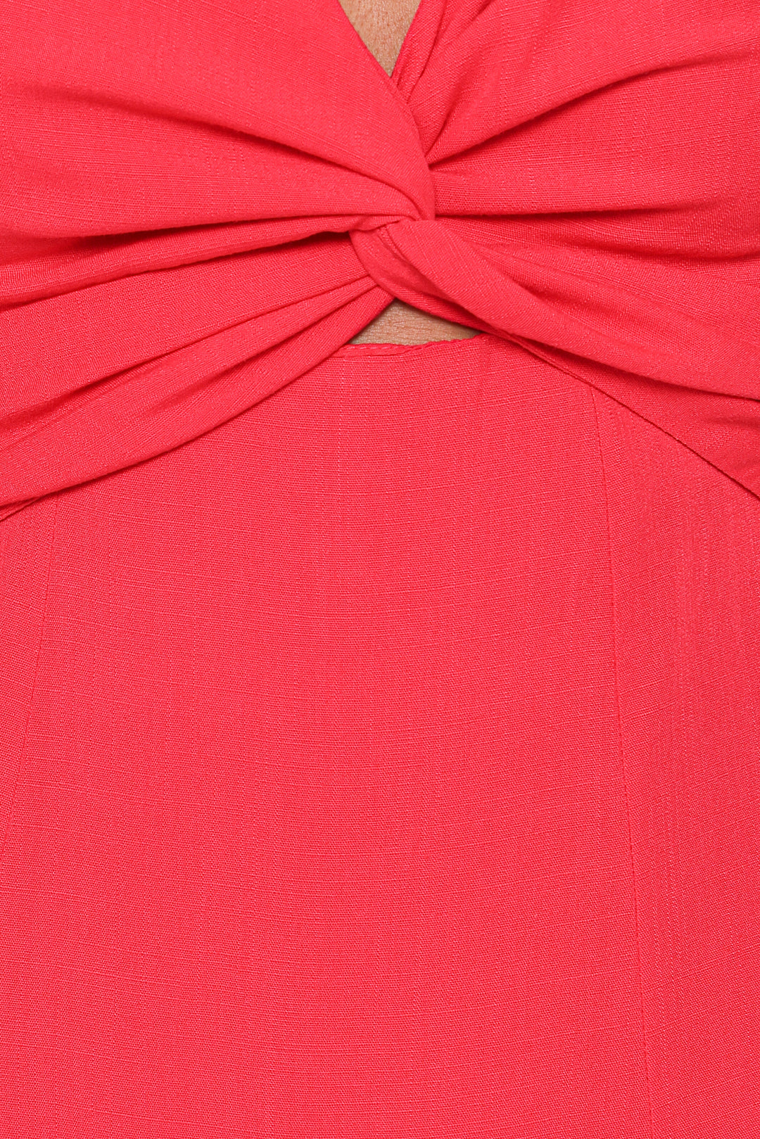 Archer Midi Dress - Red
