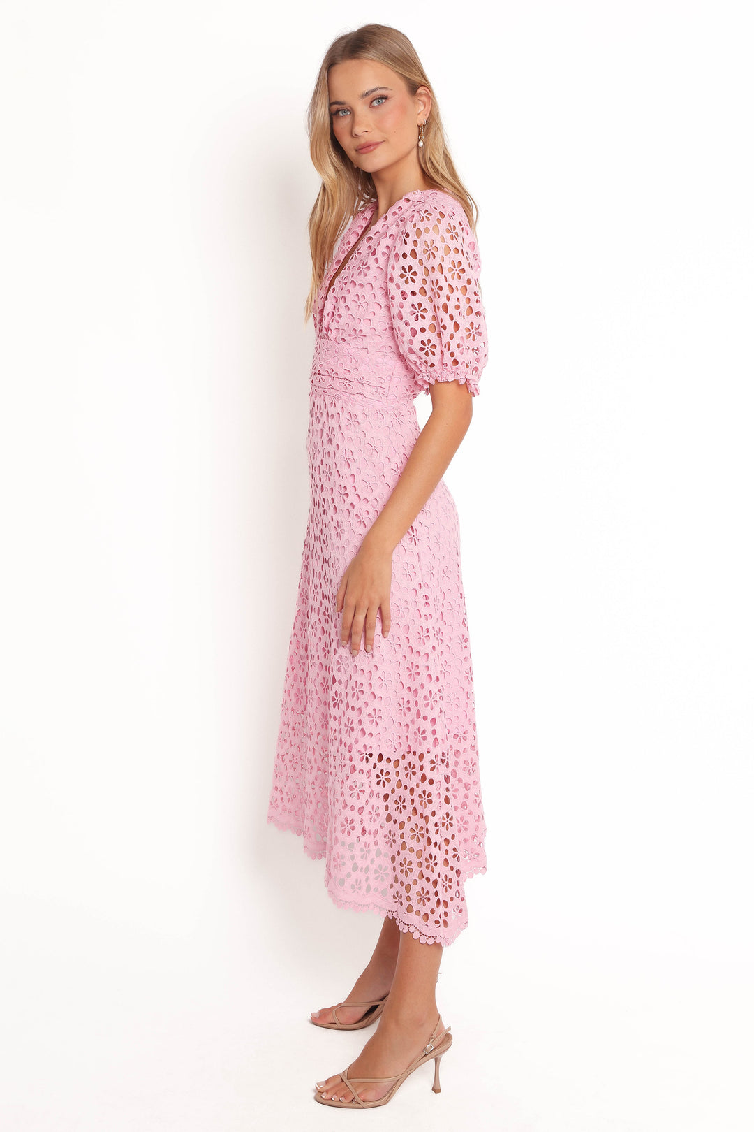 Arlington Midi Dress - Pink