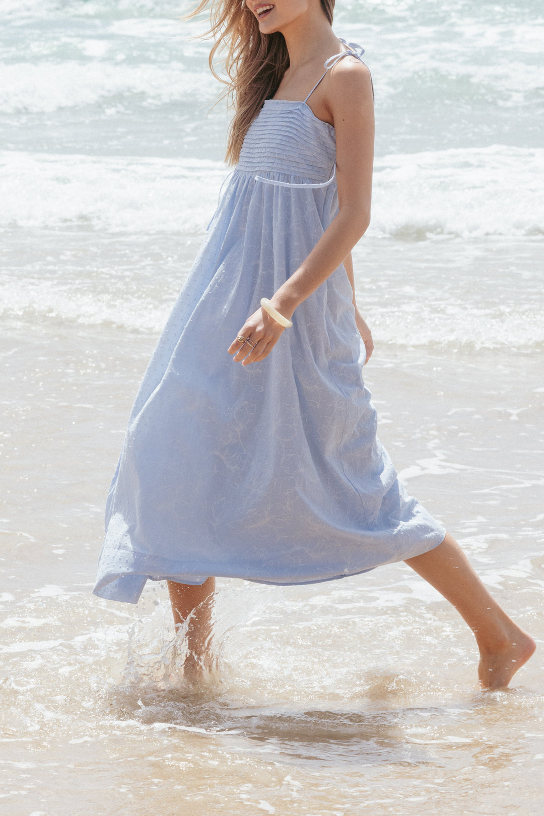 Ashtyn Maxi Dress - Cornflower Blue