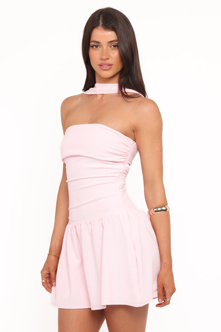 Aven Mini Dress - Pink
