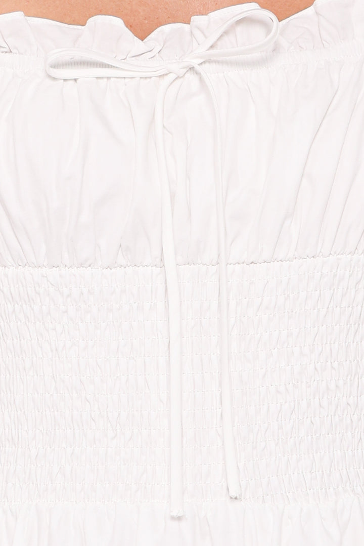 Bronte Midi Dress - White