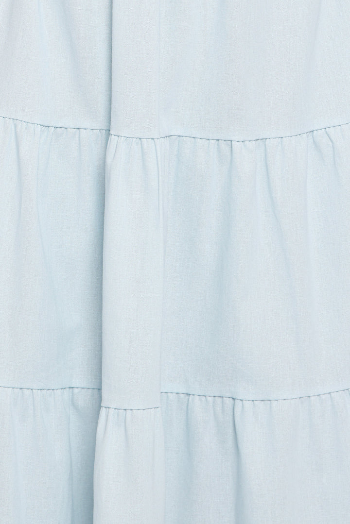 Cadence Strapless Maxi Dress - Blue