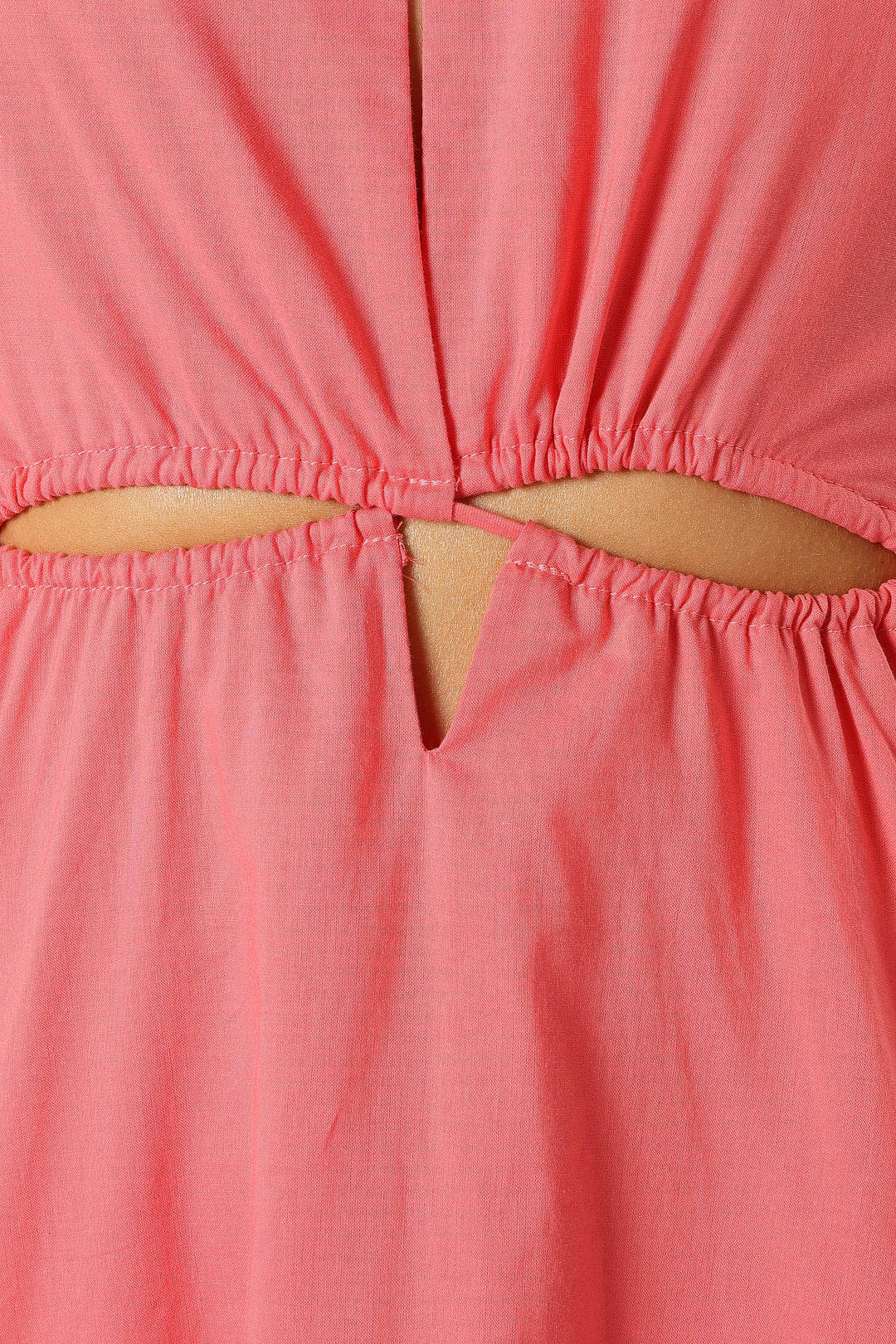 Carton Halterneck Maxi Dress - Watermelon