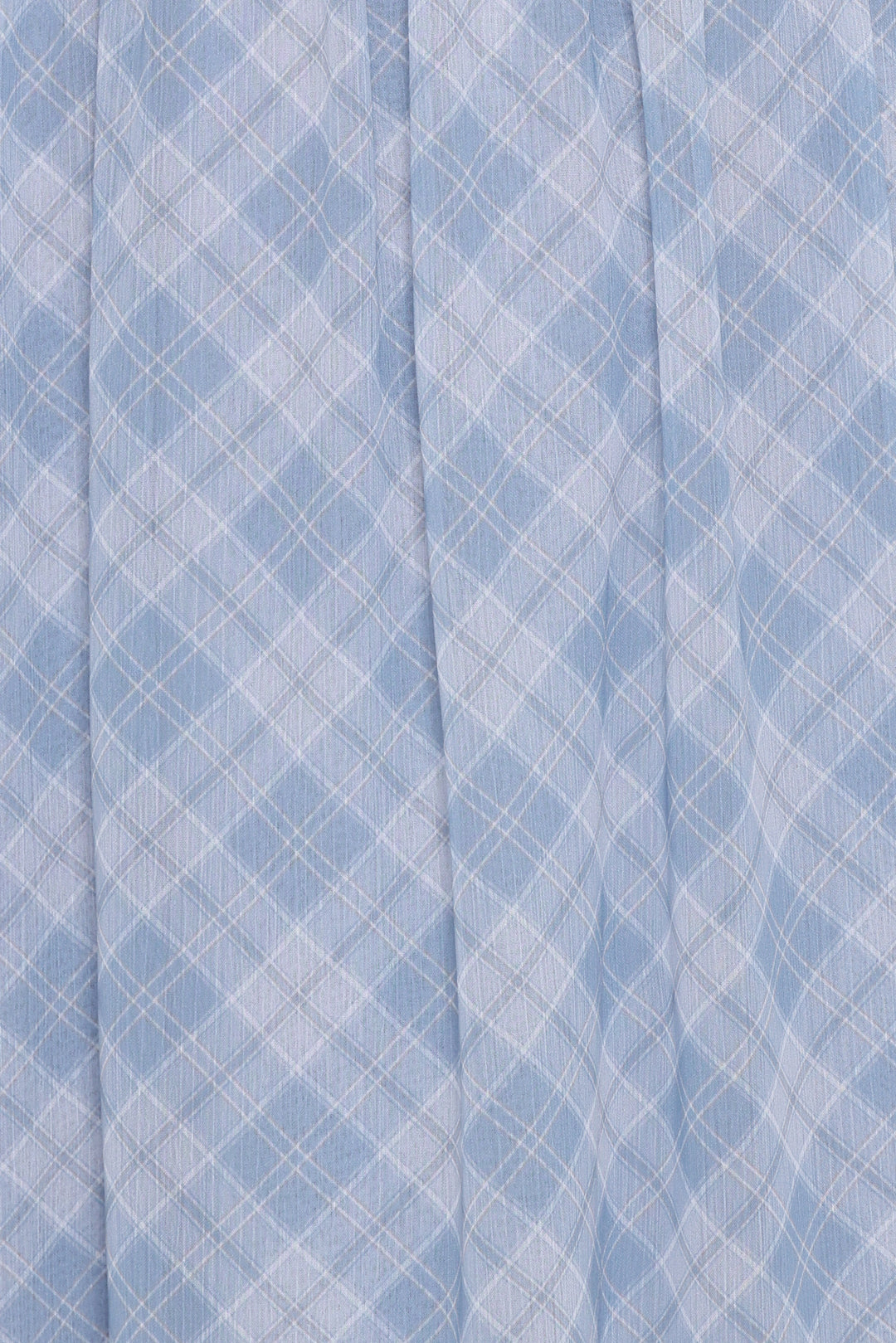 Cassina Maxi Dress - Blue Plaid