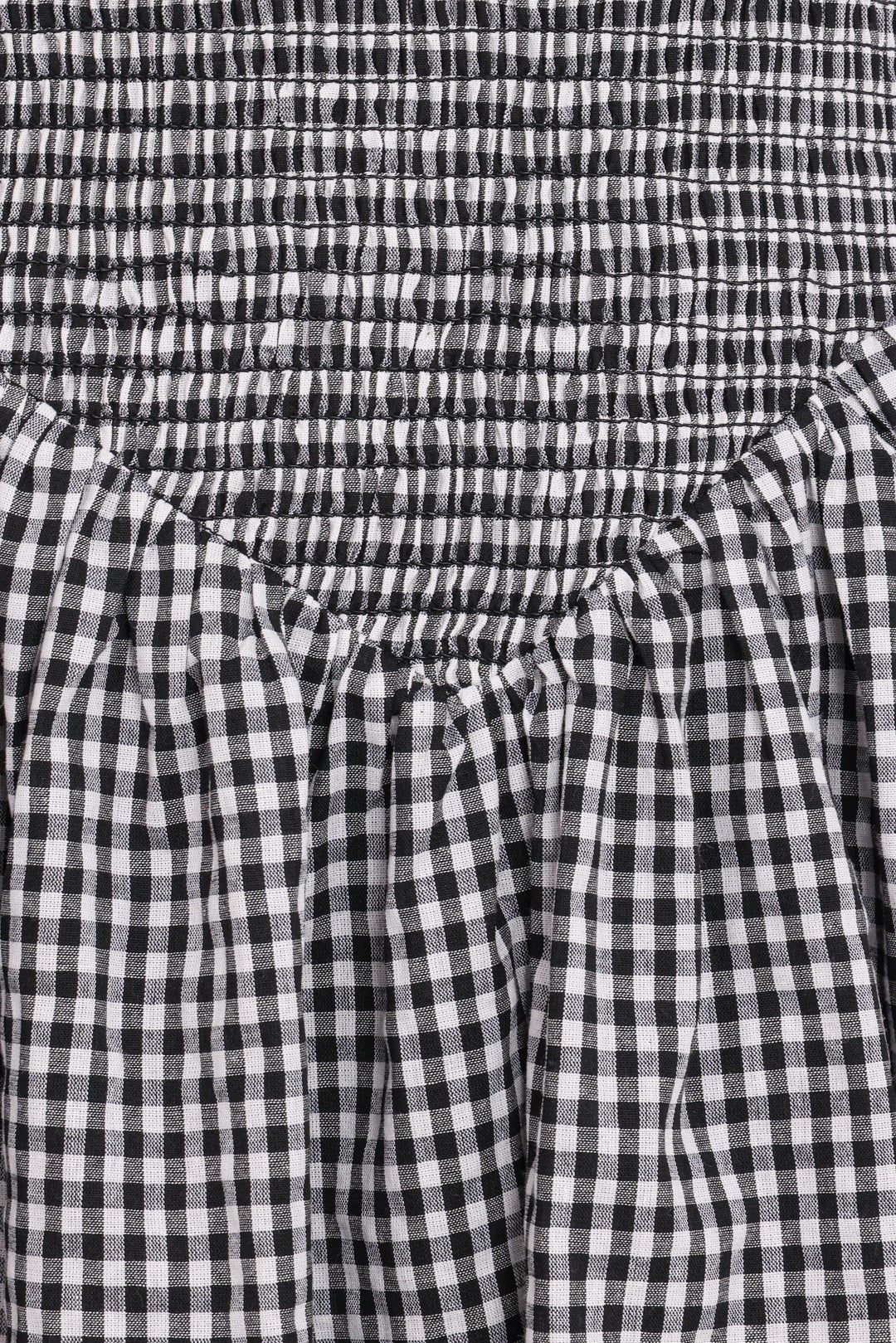 Celine Mini Dress - Black Gingham