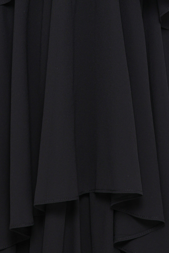 Chasity Halterneck Maxi Dress - Black
