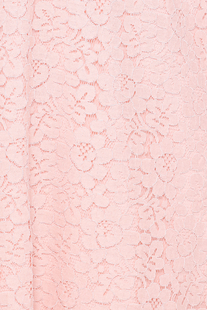 Cidel Mini Dress - Pink Lace