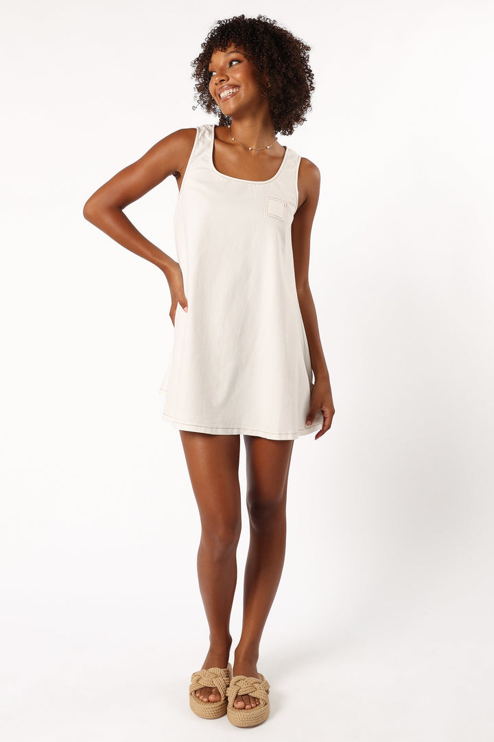 Colson Mini Dress - White