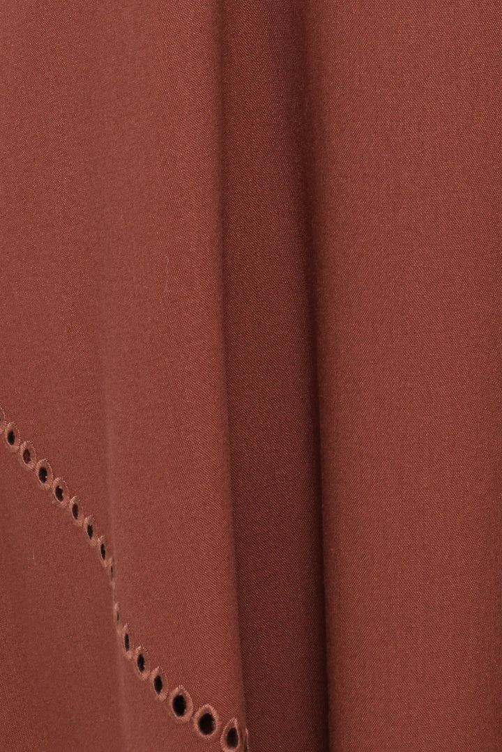 Como Strapless Maxi Dress - Brown