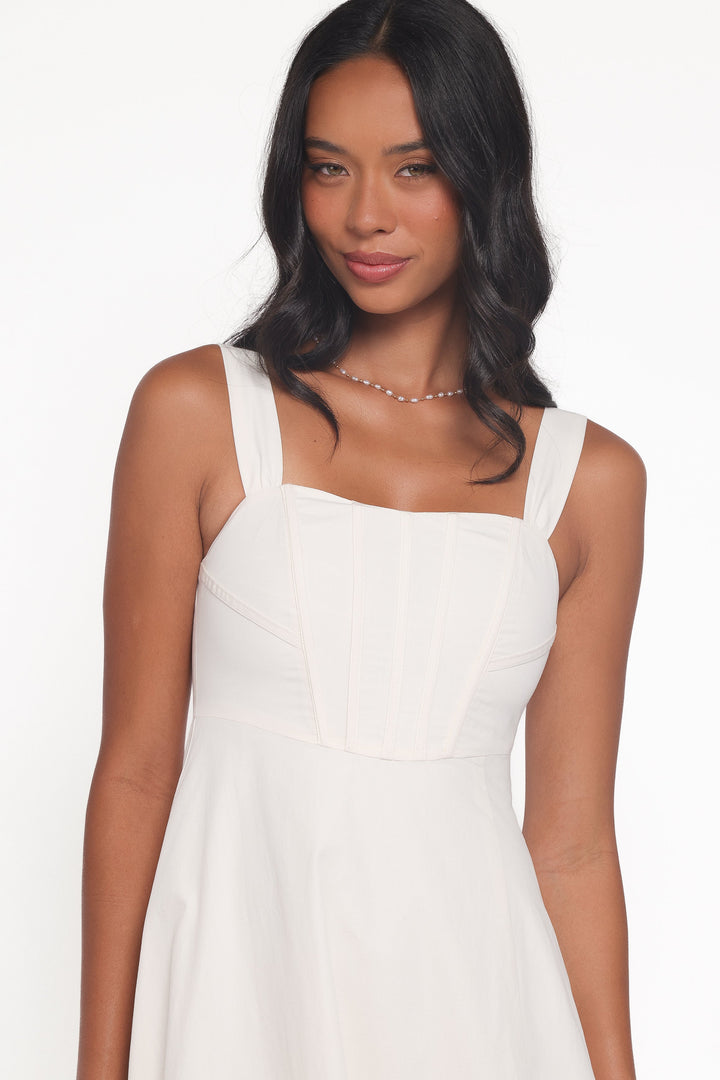 Cosima Midi Dress - Cream
