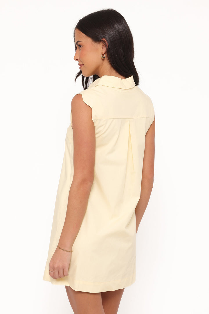 Deirdre Mini Dress - Yellow