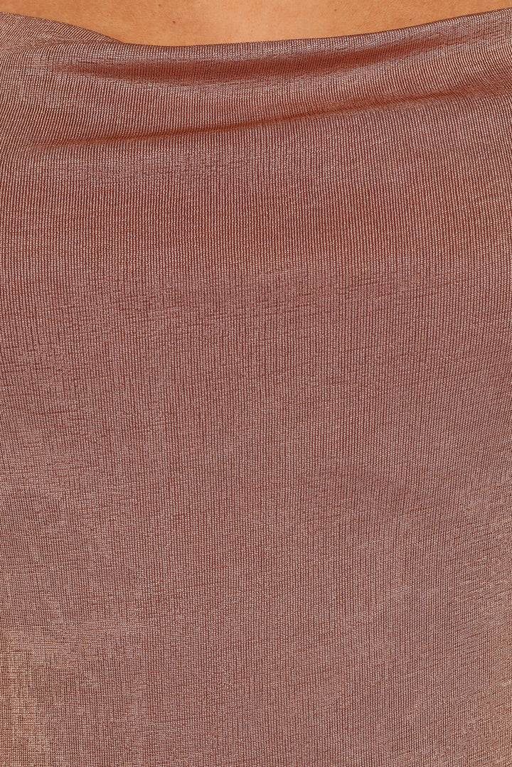 Diani Dress - Banksia Brown