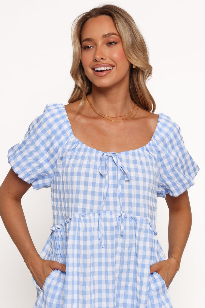 Dorothea Mini Dress - Blue