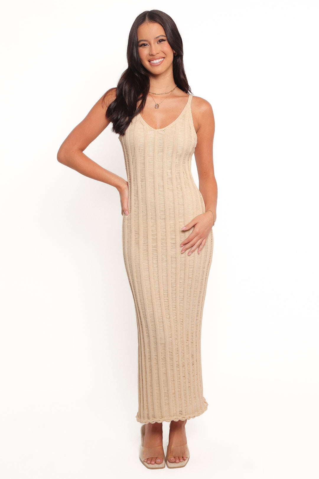 Eleanor Maxi Dress - Beige