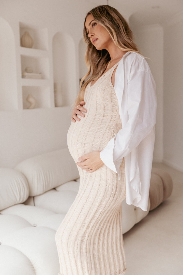 Eleanor Maxi Dress - Beige
