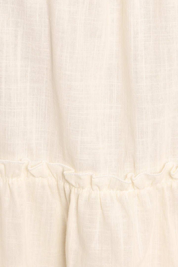 Elena Mini Dress - White