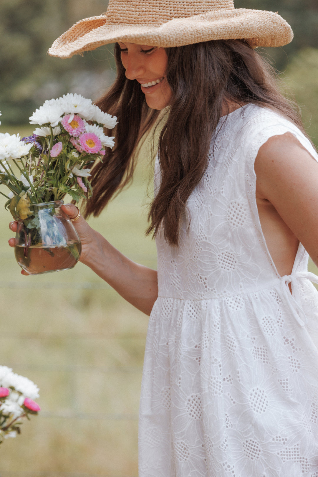 Elliott Mini Dress - White