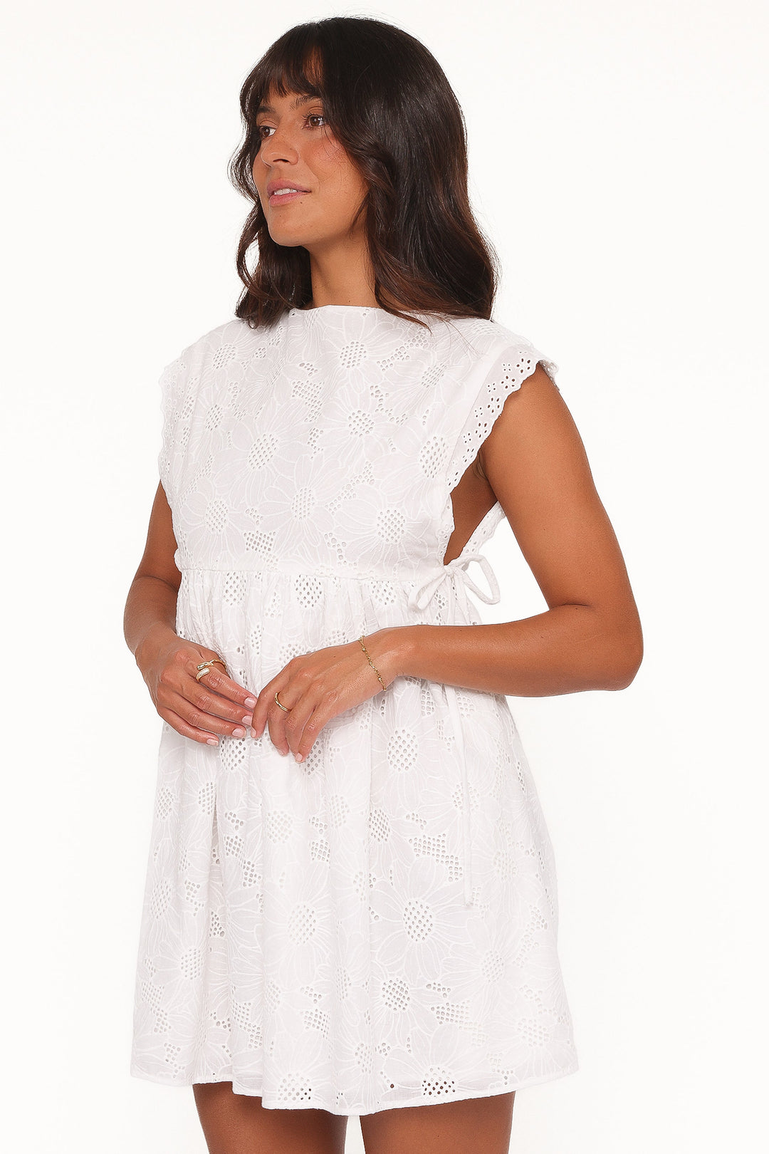 Elliott Mini Dress - White