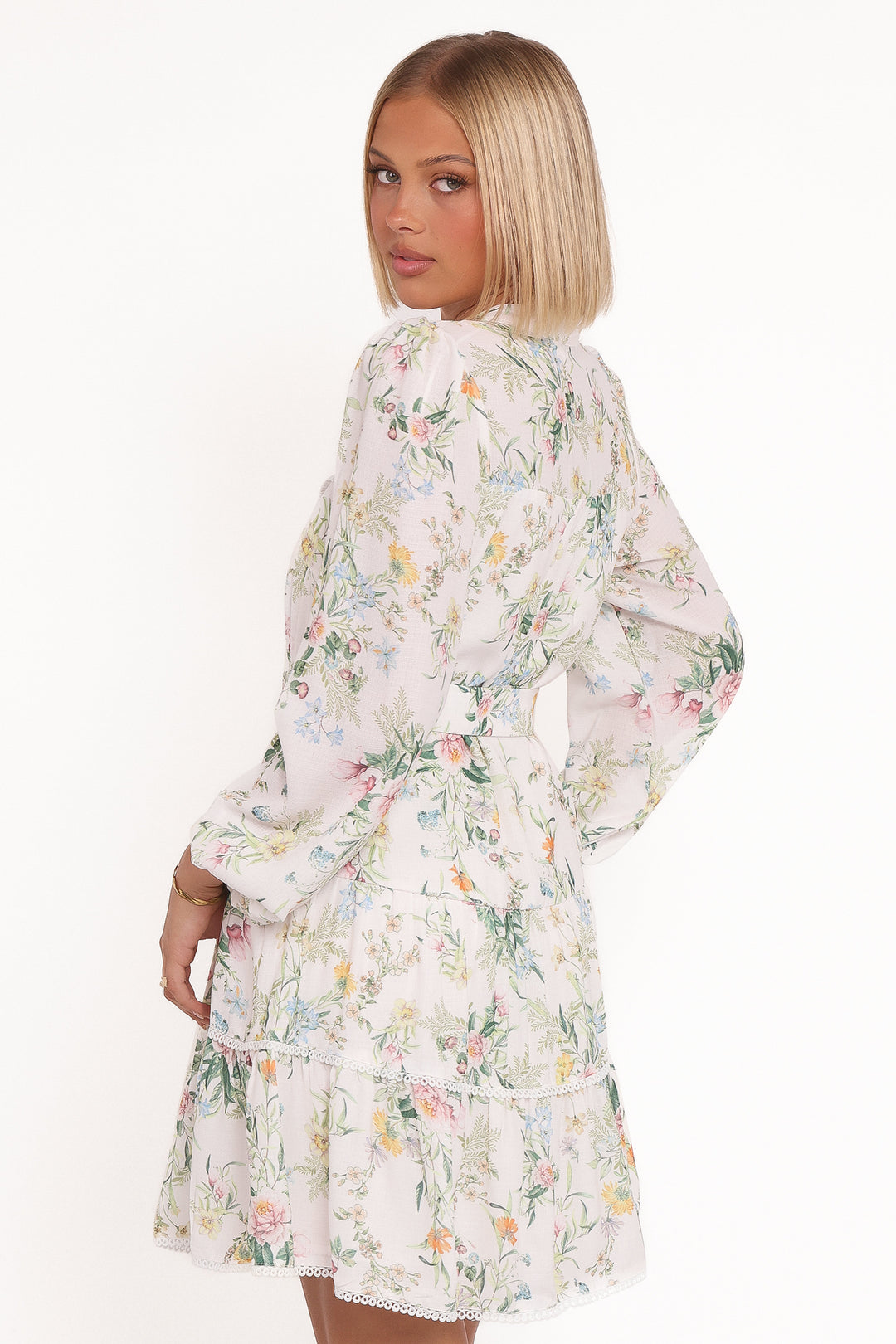 Elora Mini Dress - Multi Floral