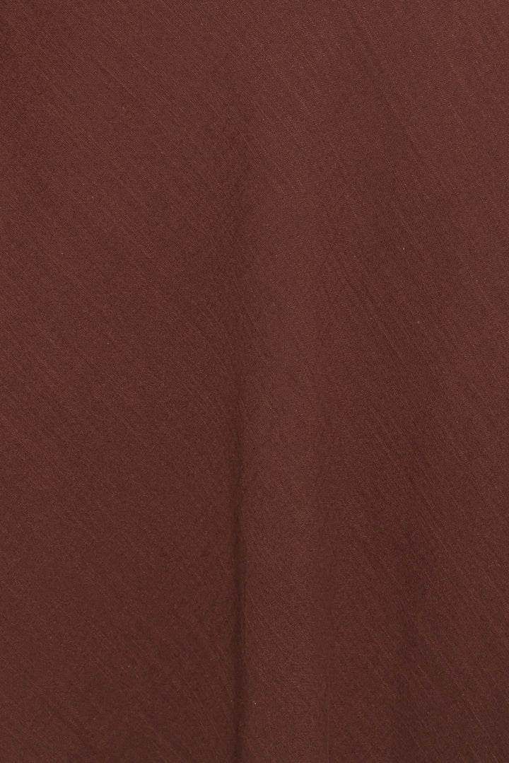 Elvina Midi Dress - Brown