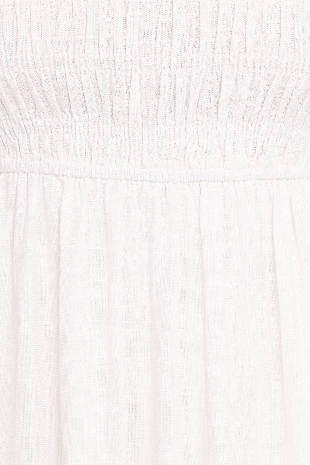 Emari Puff Sleeve Mini Dress - White