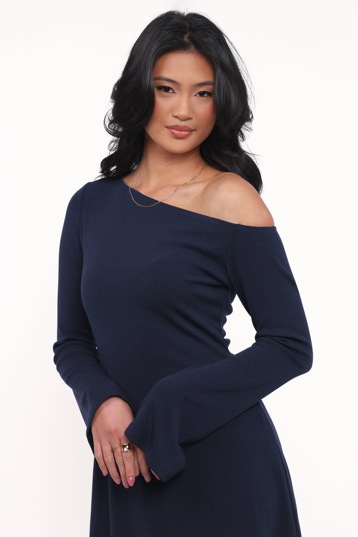Ethel Mini Dress - Ink Navy