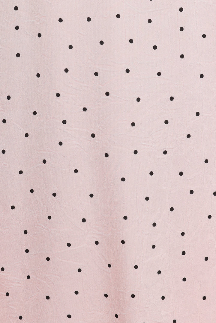 Gabrielle Mini Dress - Pink Polka Dot