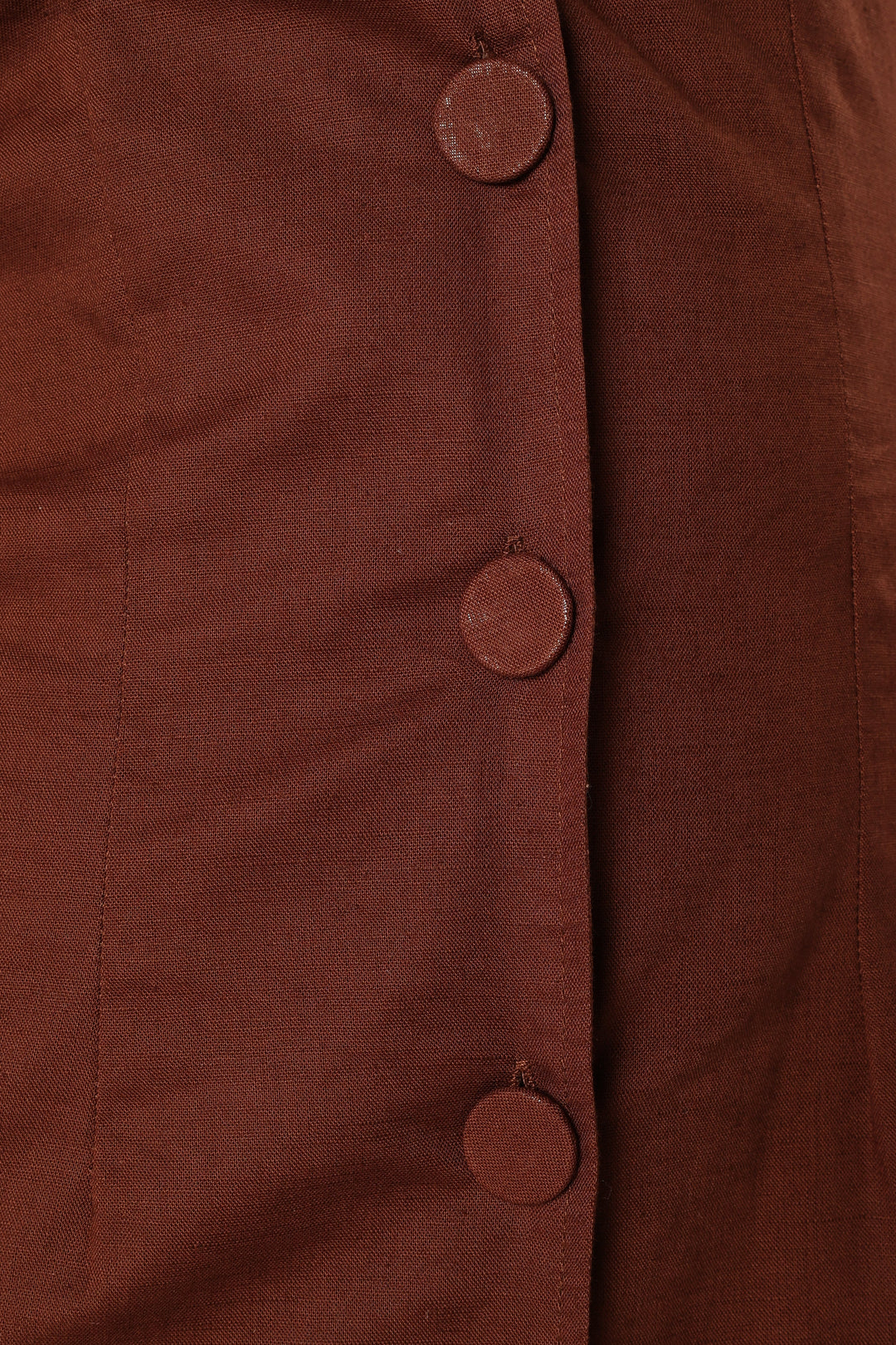 Galia Midi Dress - Chocolate