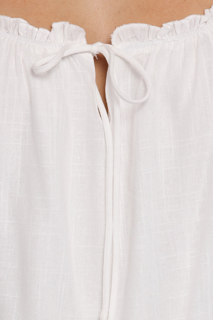 Hyacinth Mini Dress - White
