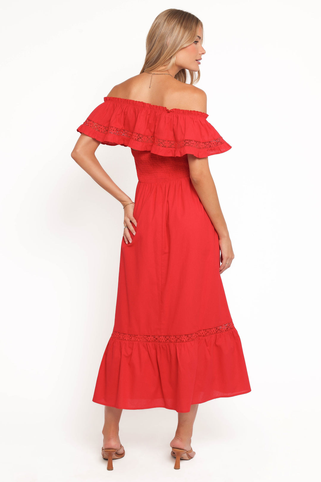Janelle Dress - Red