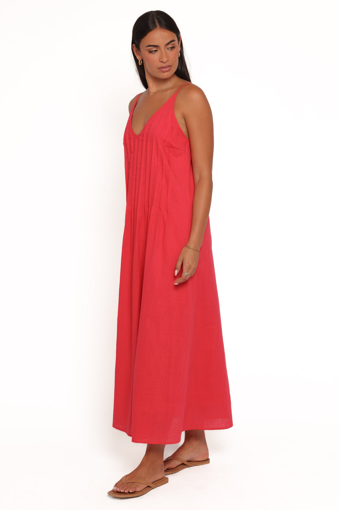 Julien Maxi Dress - Red