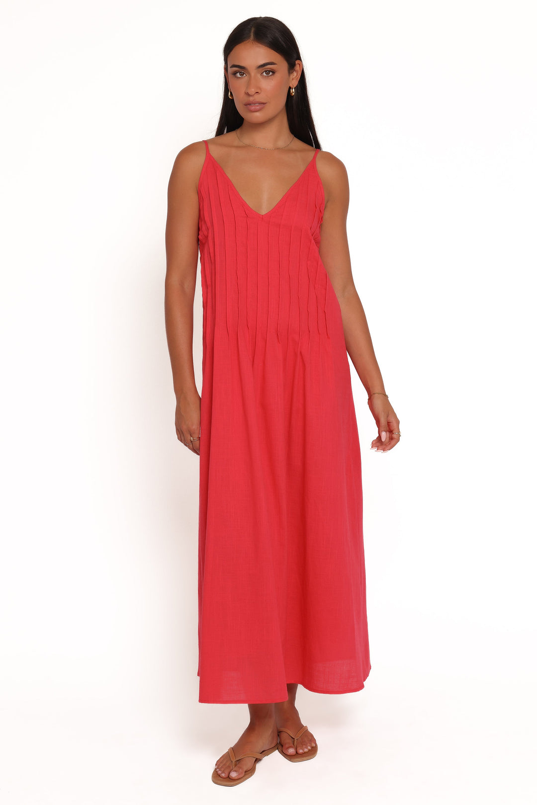 Julien Maxi Dress - Red