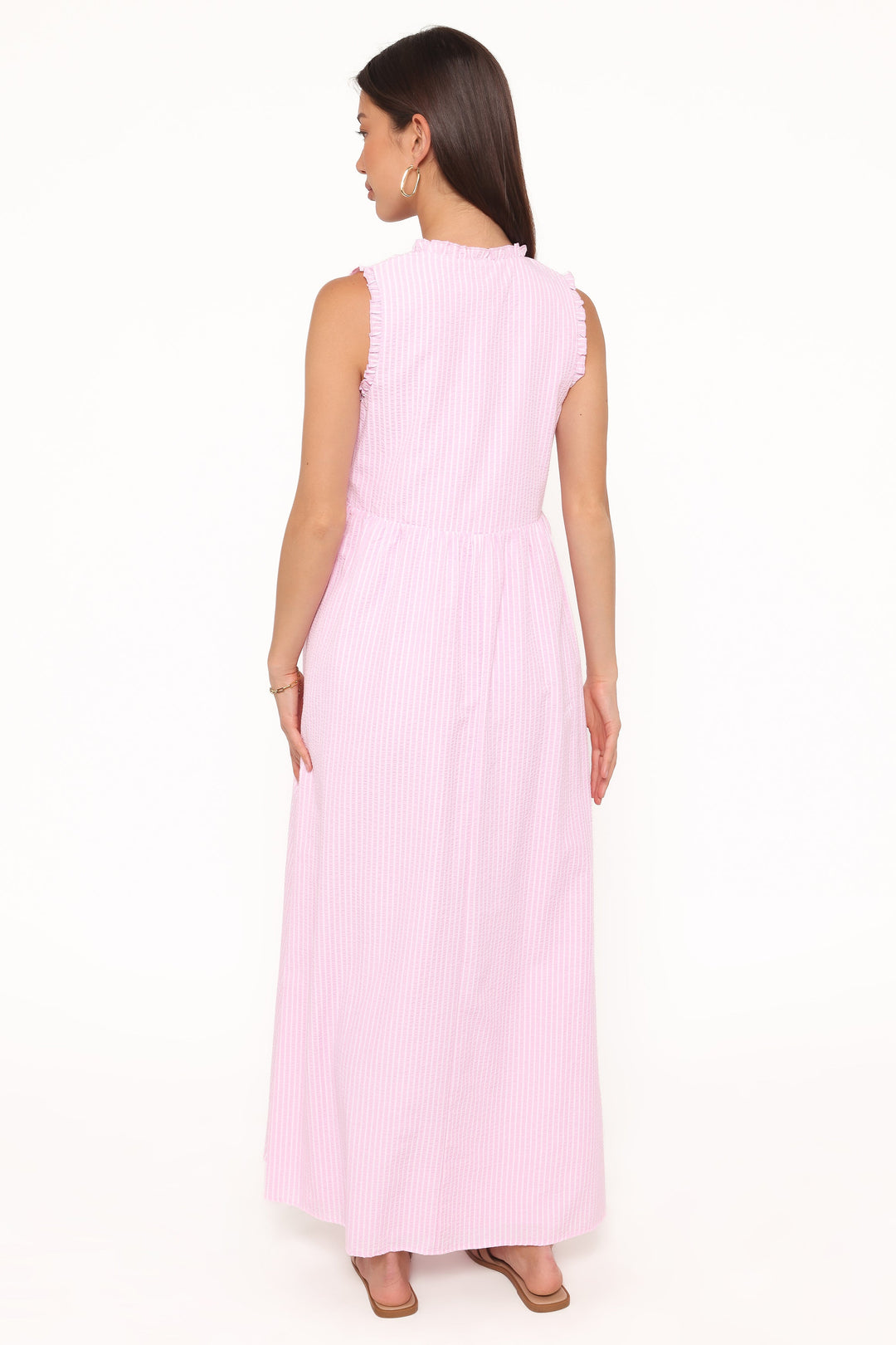 Kalan Maxi Dress - Pink Stripe