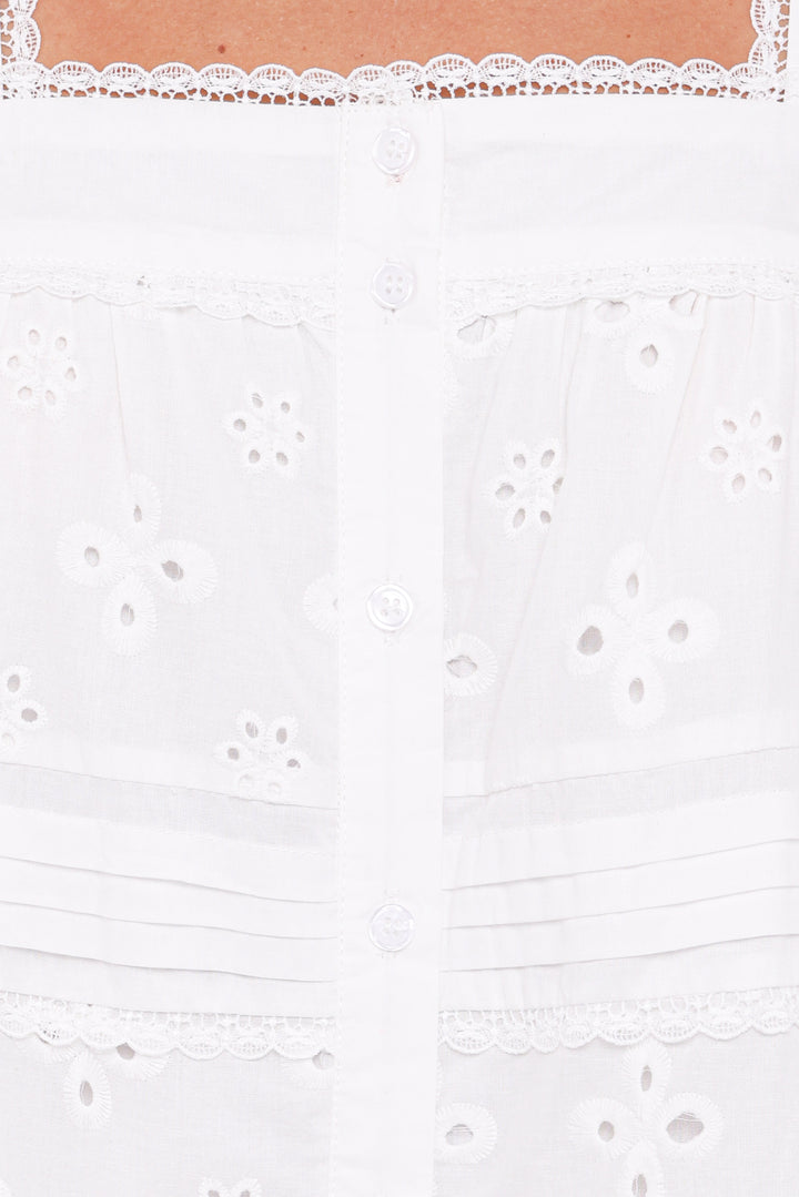 Kelcie Mini Dress - White