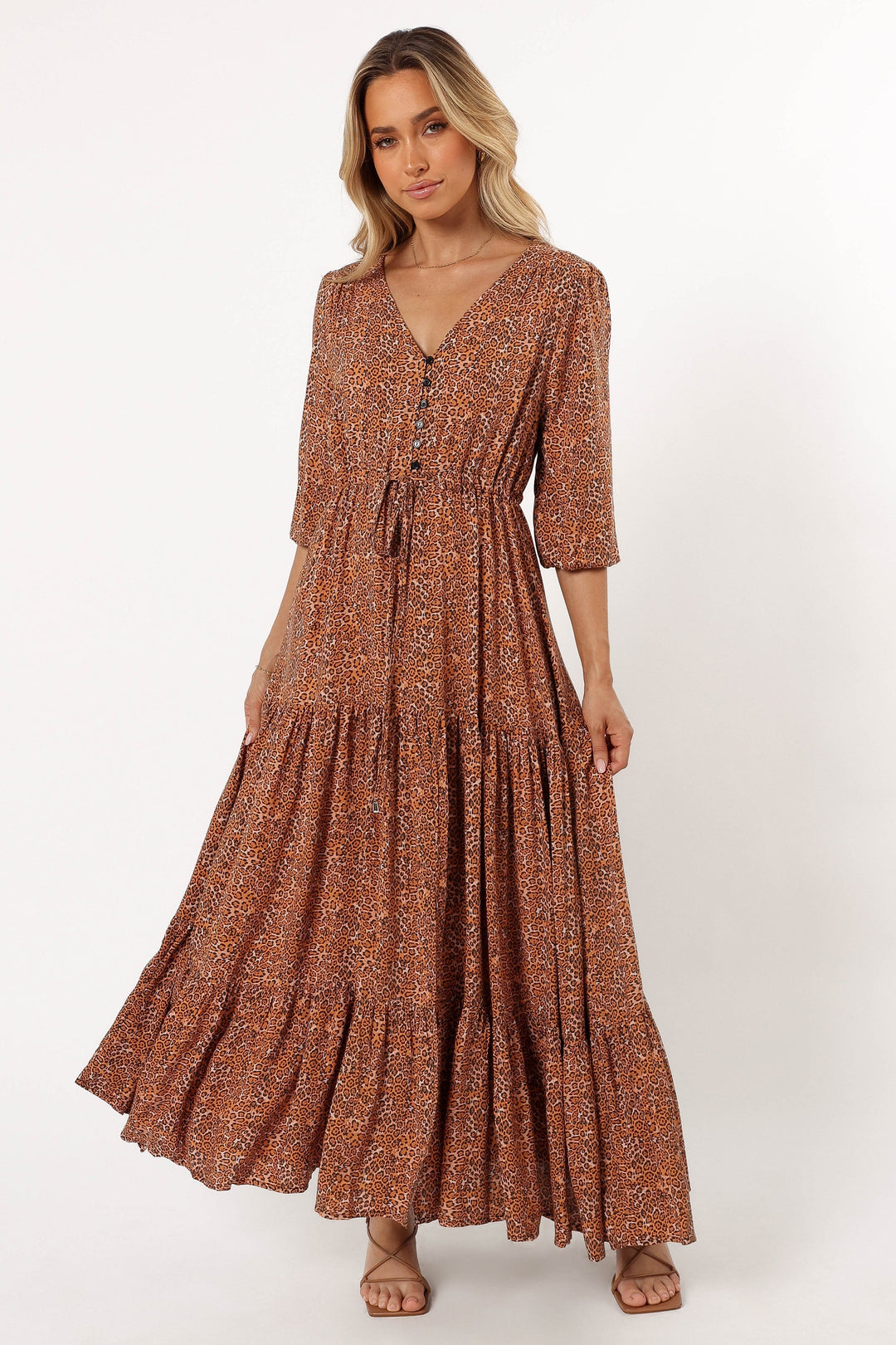Kelda Dress - Leopard Print