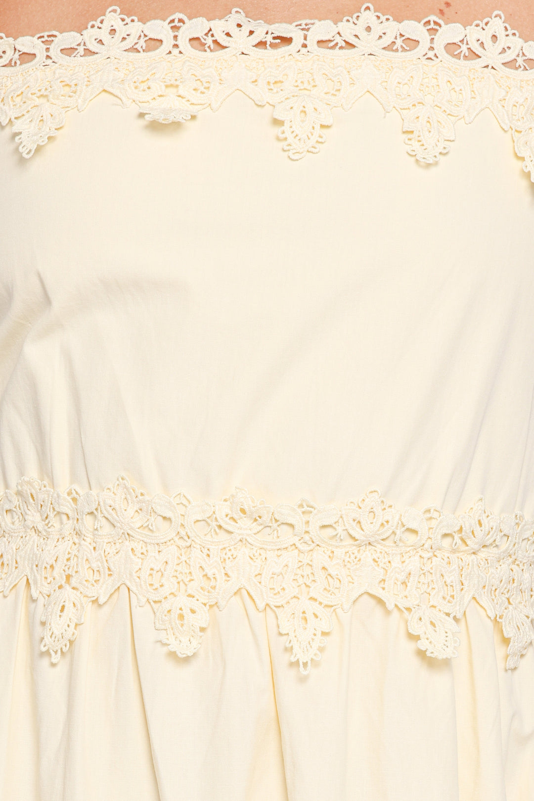 Kiana Midi Dress - Pale Yellow