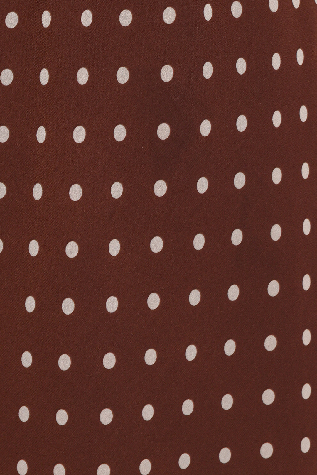 Kimberly Mini Dress - Brown Polka Dot