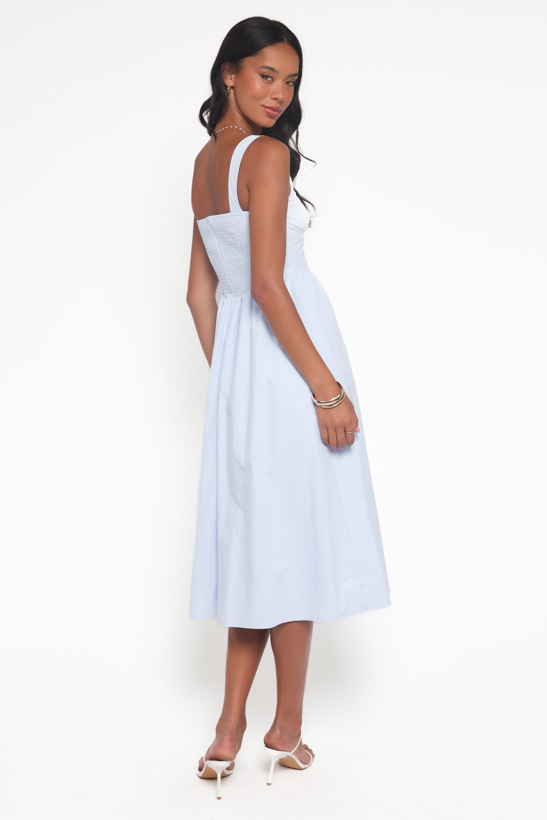 Kinslee Midi Dress - Blue