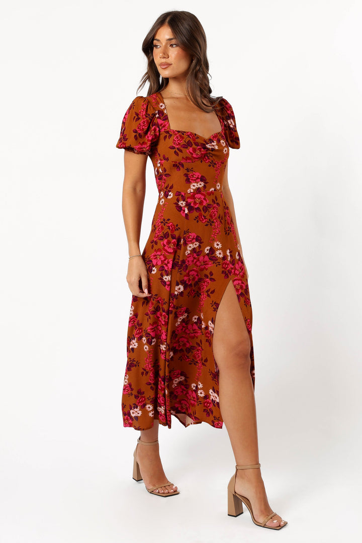 Kirby Midi Dress - Vintage Garden