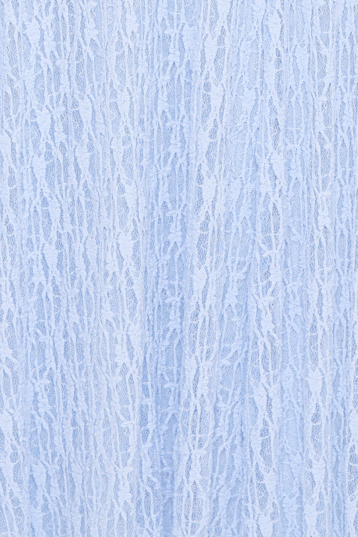 Kirsten Lace Maxi Dress - Cornflower Blue
